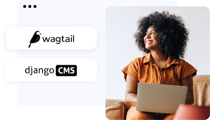 Wagtail and Django CMS support illustration